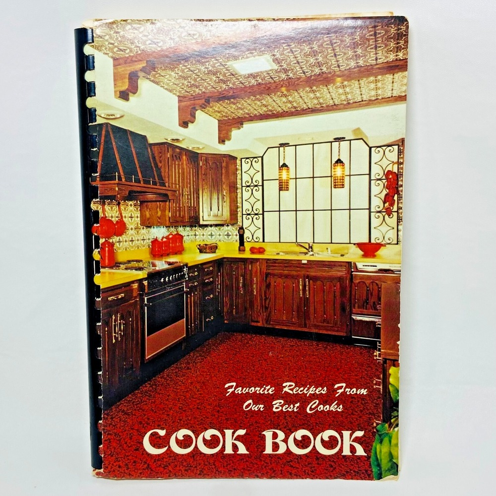 Vintage 1973 Cookbook by‎ Ladies Auxiliary United Transportation Union Recipes